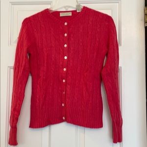 Cashmere cardigan